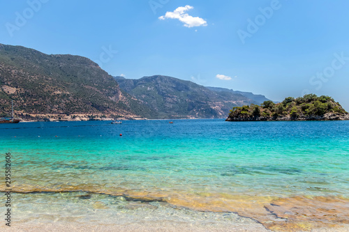 Seascape island in Greece