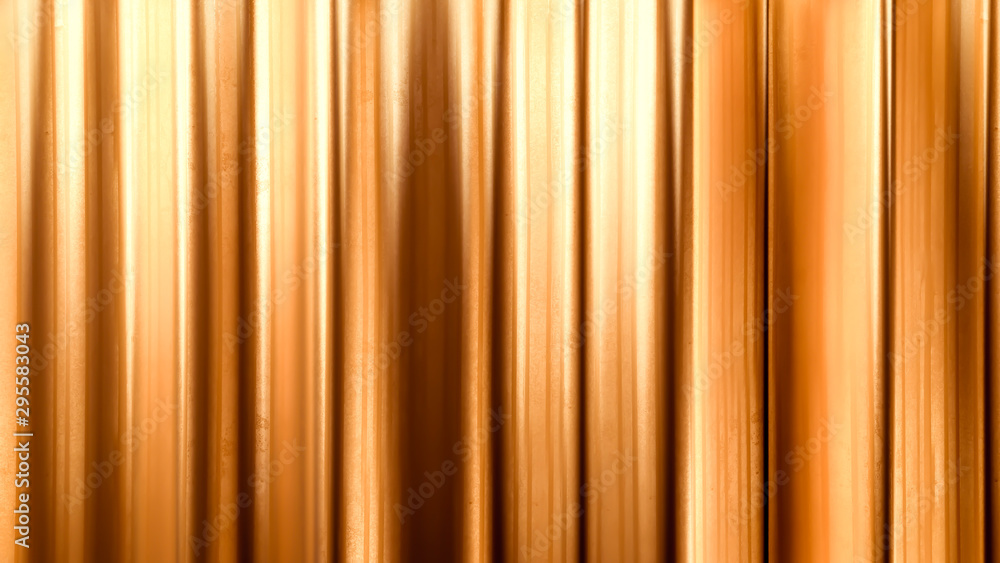Fototapeta premium Luxury elegant metal gold background. 3d illustration, 3d rendering.