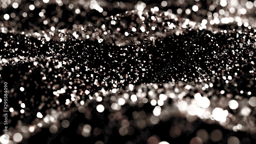 Luxury glitter background. 3d illustration, 3d rendering. Luxury glitter background. 3d illustration, 3d rendering.