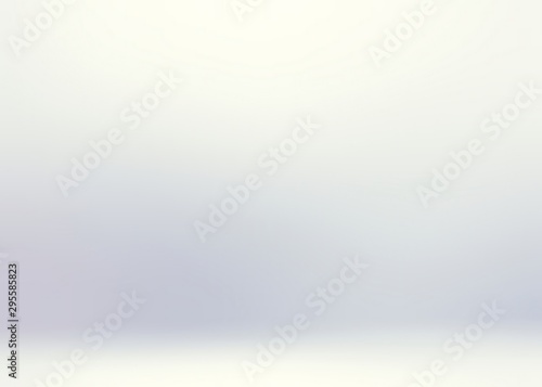 Blank white studio 3d. Light abstract background. Blurred pastel template. Neutral subtle interior.