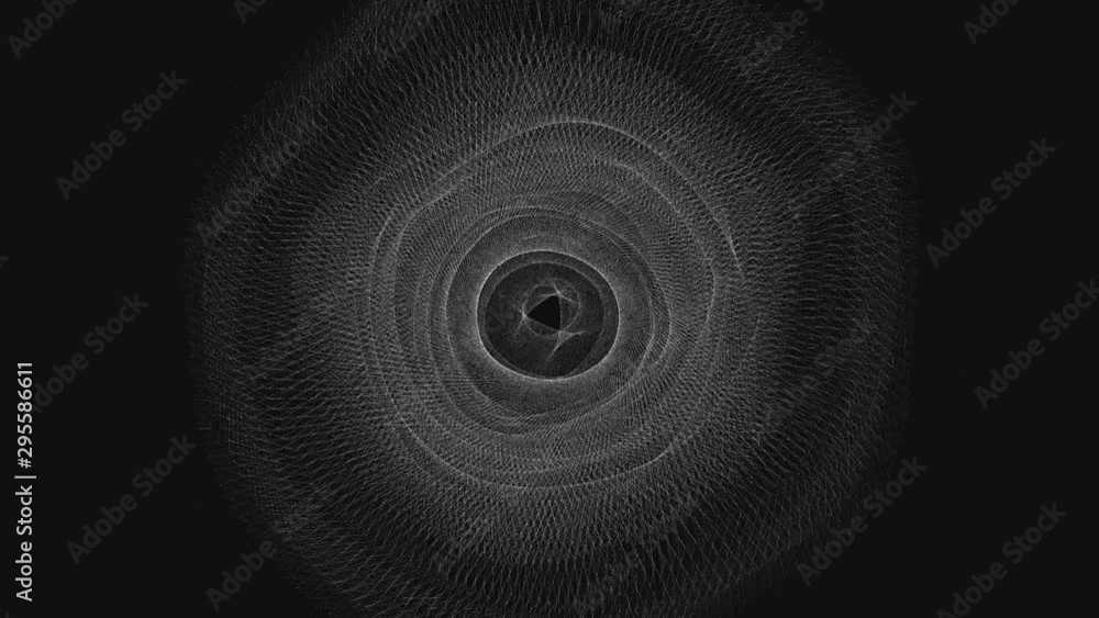 Abstract Background Physcedelic Geometric Tunnel VC 18