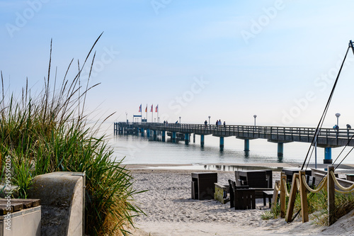 Fototapeta Naklejka Na Ścianę i Meble -  Seebrücke in Scharbeutz