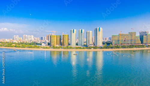 Coastal cityscape of Guangxi, China © Weiming
