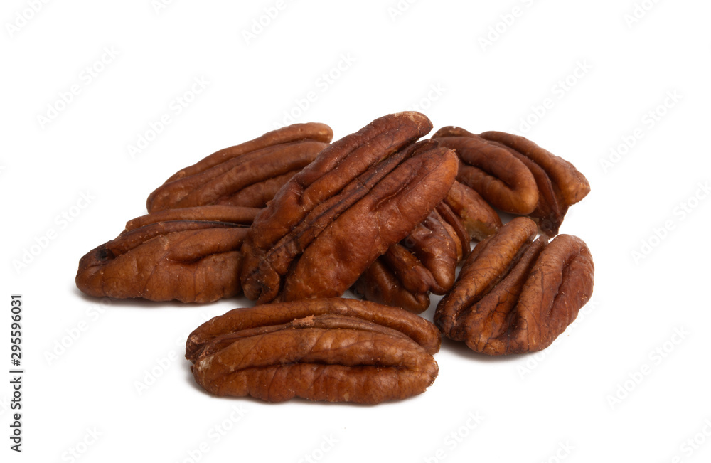 pecans isolated pecans isolated