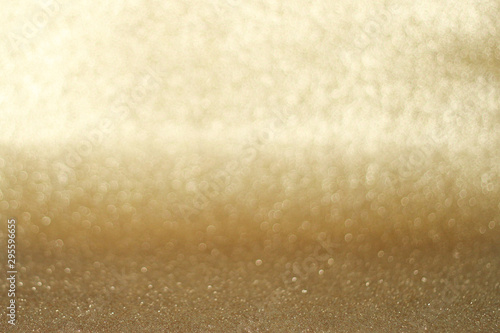 Golden and shiny blurred background texture