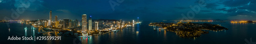 xiamen cityscape aerial photography © Charles