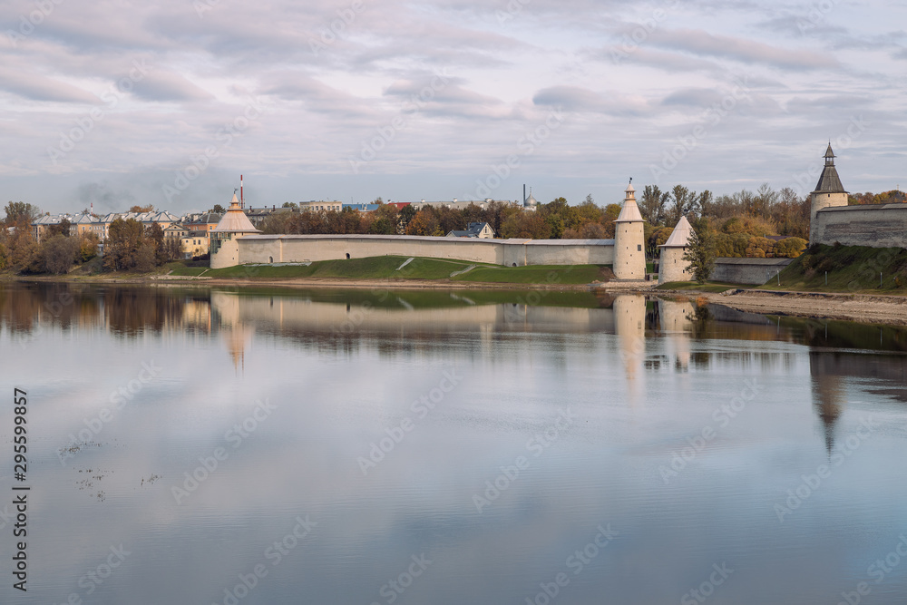 Pskov Kremlin. Trinity cathedral, Pskov, Russia