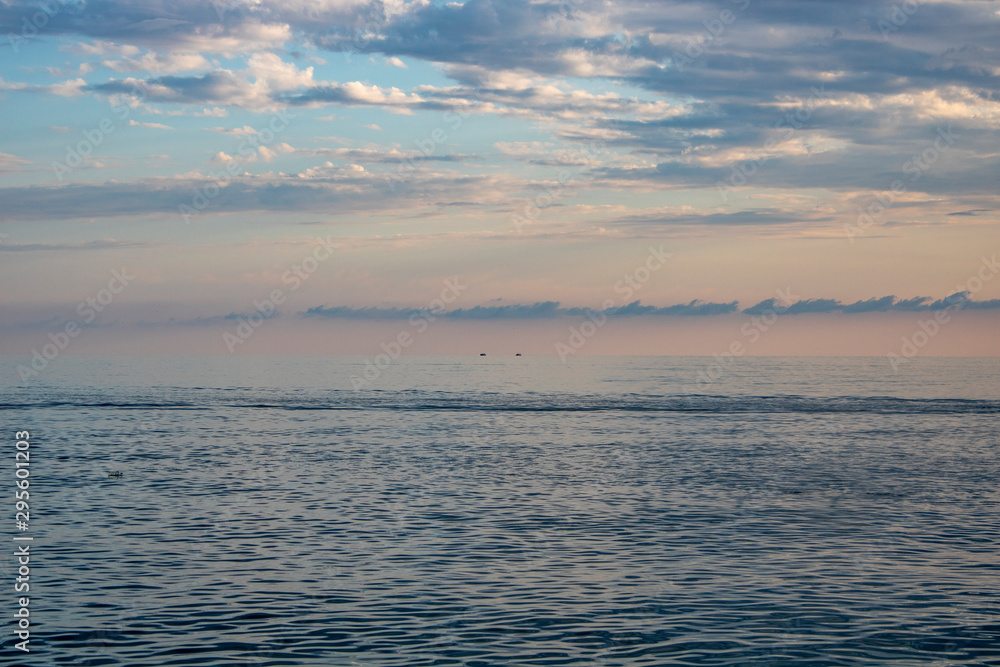 Black Sea on a hot summer day