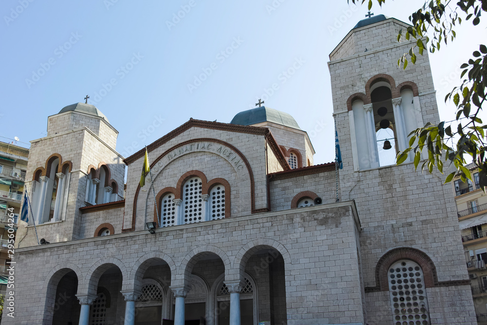 Church of Panagia Dexia in city of Thessaloniki, Greece
