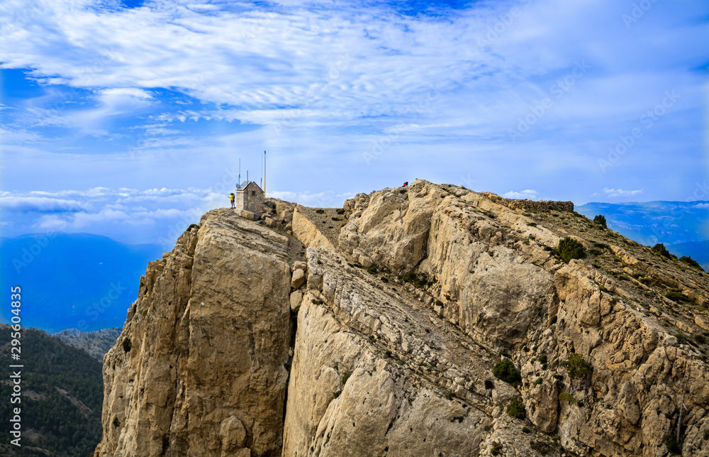 Fototapeta premium Peñagolosa summit