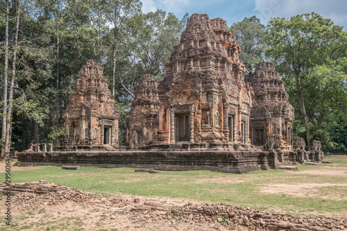 Prey Ko a small pre angkorian temple near Siem Reap, Cambodia 