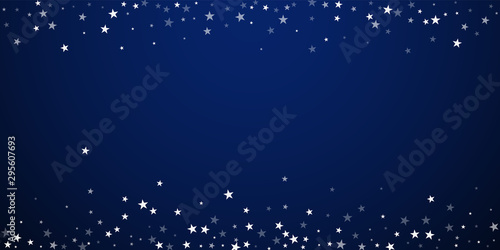Random falling stars Christmas background. Subtle 