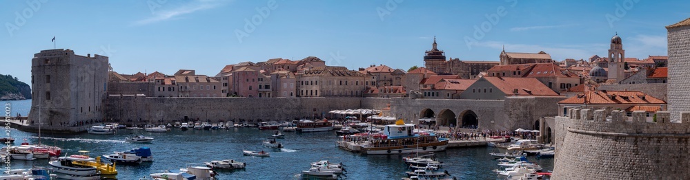 Dubrovnik Old Town port area, Croatia