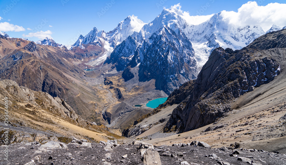 San Luis pass Huayhuash Peru trekking