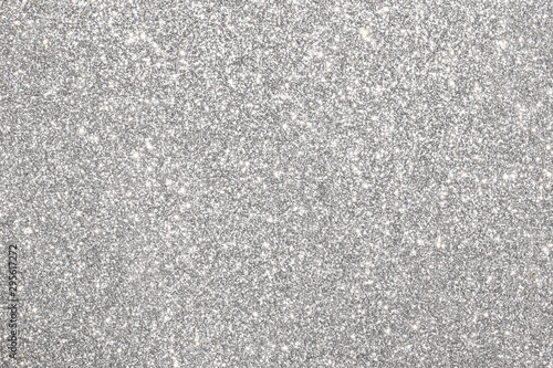silver glitter abstract background	 photo