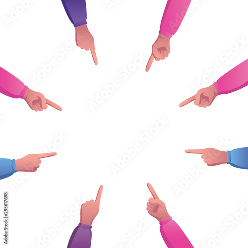 Hands with Pointing Fingers