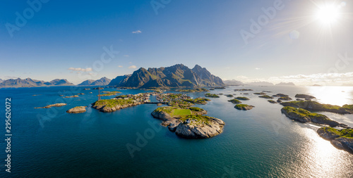Henningsvaer Lofoten is an archipelago in the county of Nordland, Norway. © Andrei Armiagov