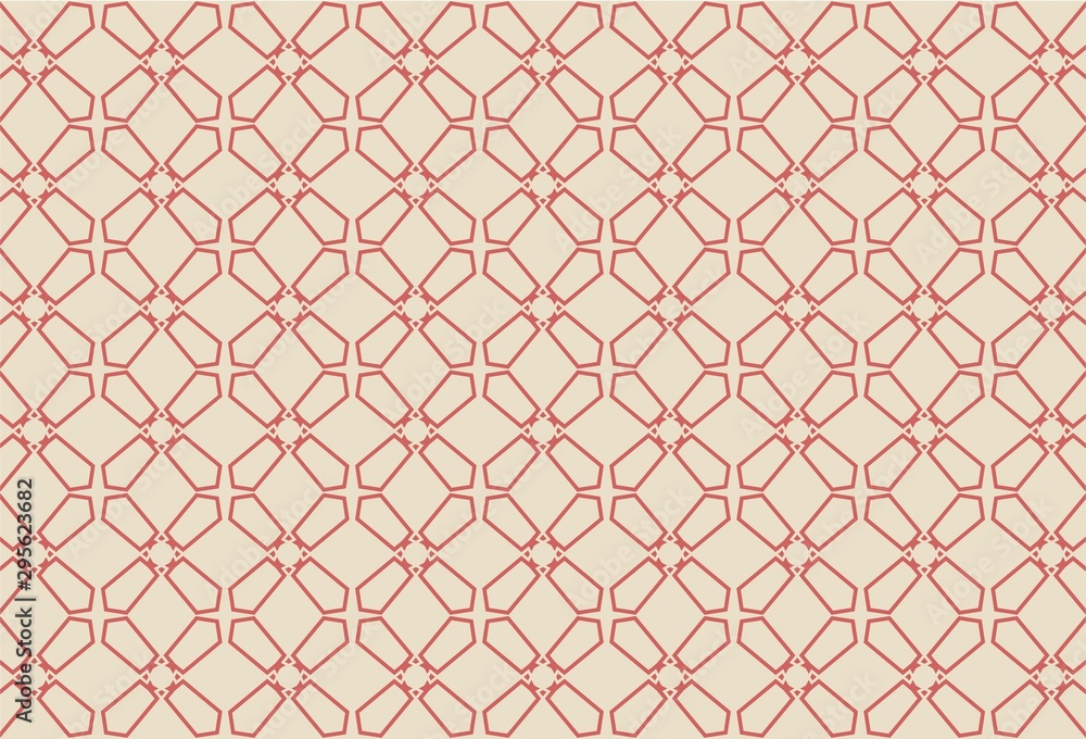 Fototapeta premium abstract geometric pattern background. Vector seamless pattern.ornamental style. Seamless design.