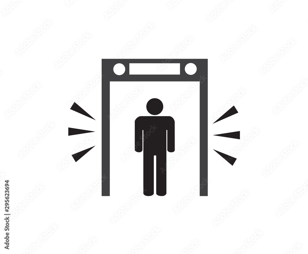 security check point sign, vector illustration. security check point sign, vector illustration.