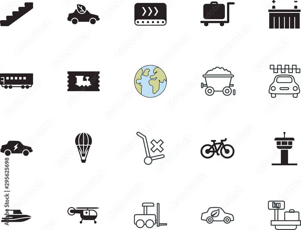 transport vector icon set such as: airship, taxi, beautiful, road, railroad, center, lift, orbit, mine, basket, scales, global, sky, pollution, ocean, aid, tour, template, map, editable, worker, no transport vector icon set such as: airship, taxi, beautiful, road, railroad, center, lift, orbit, mine, basket, scales, global, sky, pollution, ocean, aid, tour, template, map, editable, worker, no
