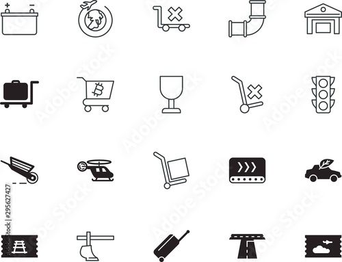 transport vector icon set such as: system, semaphore, set, cell, dashboard, cartoon, coin, repair, carriage, steel, assembly, doctor, crate, way, process, chemical, pictogram, unit, earth, water