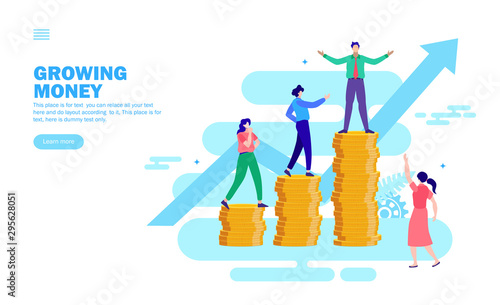 growing money with the team, growth