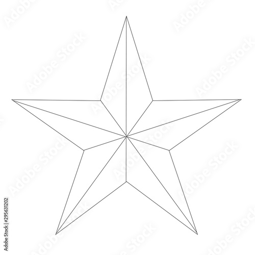 White Texan Star