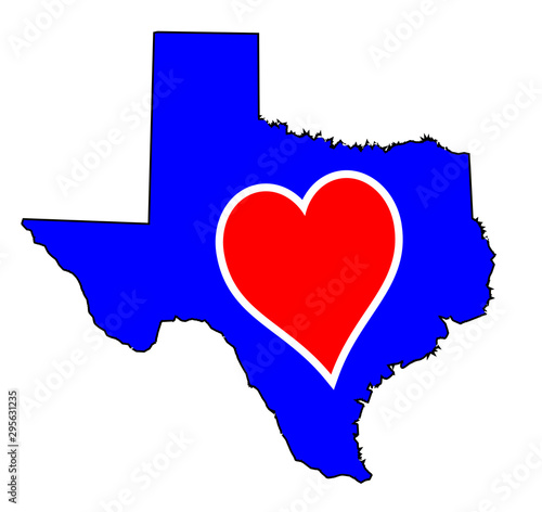 Love Heart Texas