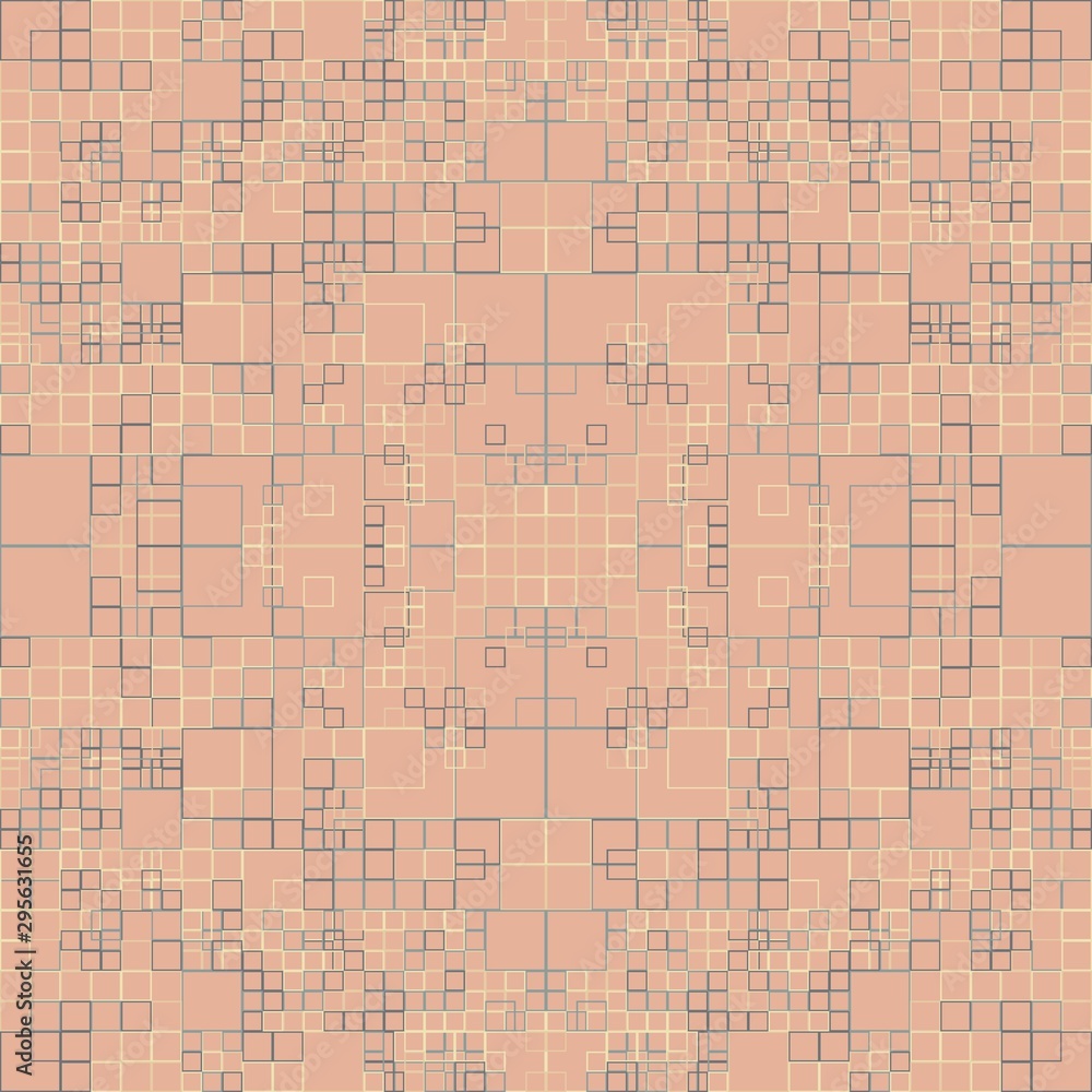 Abstract Symbols Random Distributed Pattern Generative Art background illustration Abstract Symbols Random Distributed Pattern Generative Art background illustration
