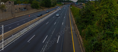 Traffic on highway, United States of America