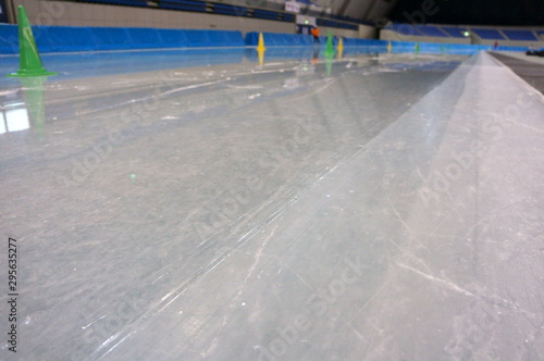 Ice surface of skating rink