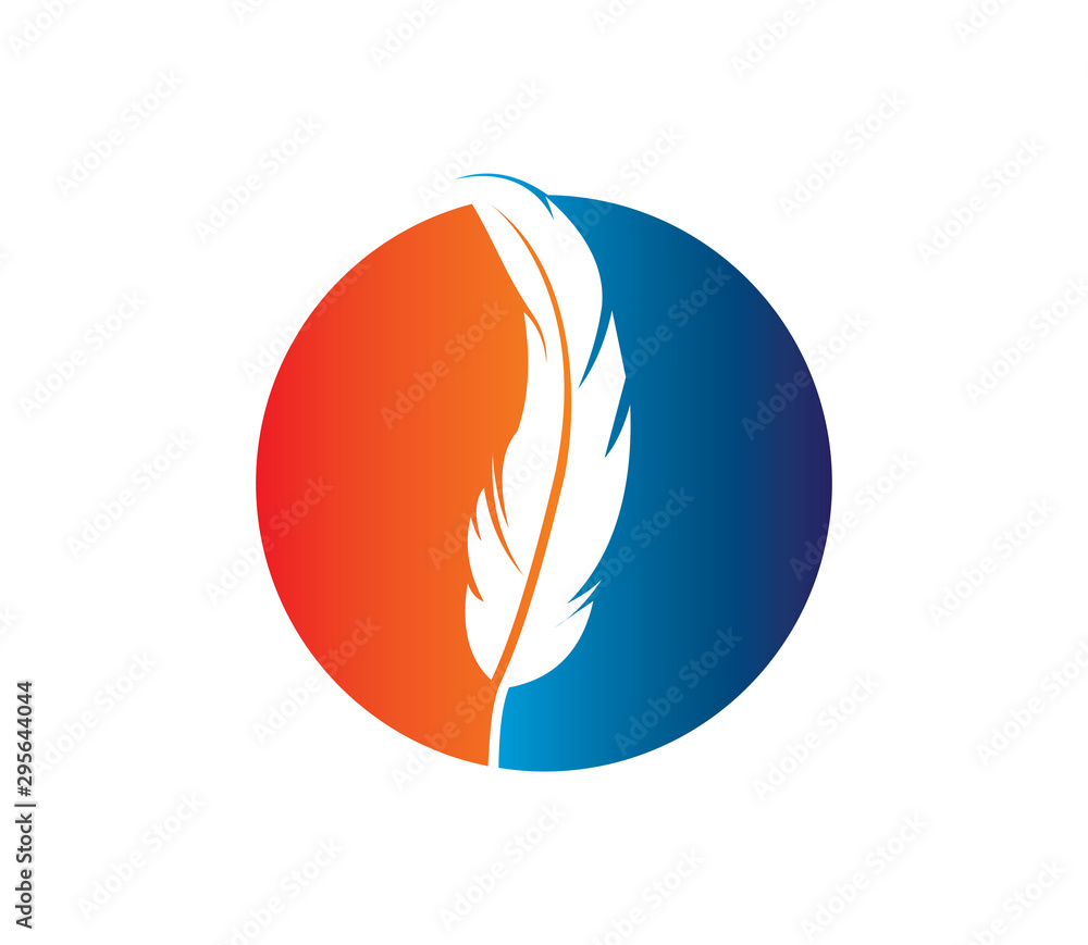Feather Logo Template es 10 Feather Logo Template es 10