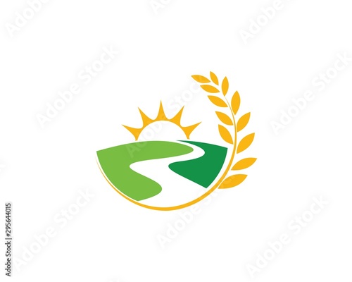 Agriculture Logo Template. farm logo template