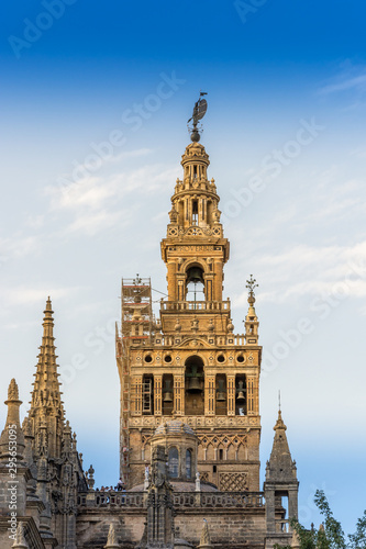 Seville Spain Sunset landmark Andalucia spanish moorish architecture