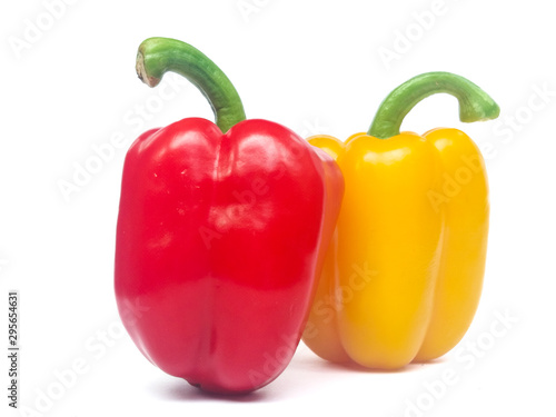 red pepper isolated on white background