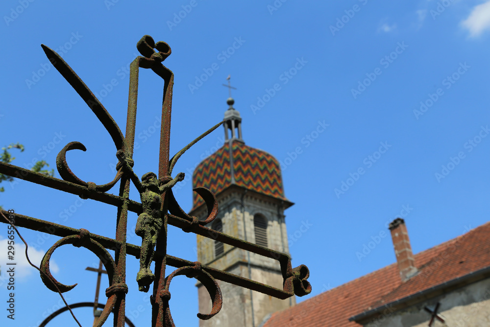 Church at Melincourt, Canton de Vauvillers, Church at Melincourt, Canton de Vauvillers,