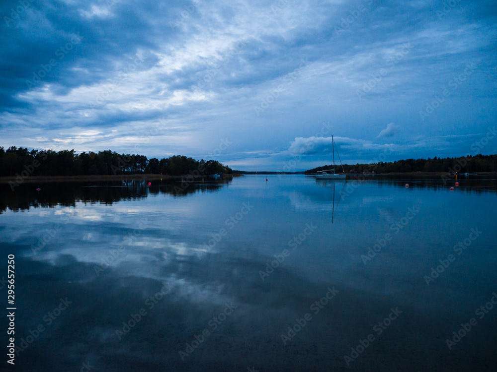 Abendstimmung auf Djurö