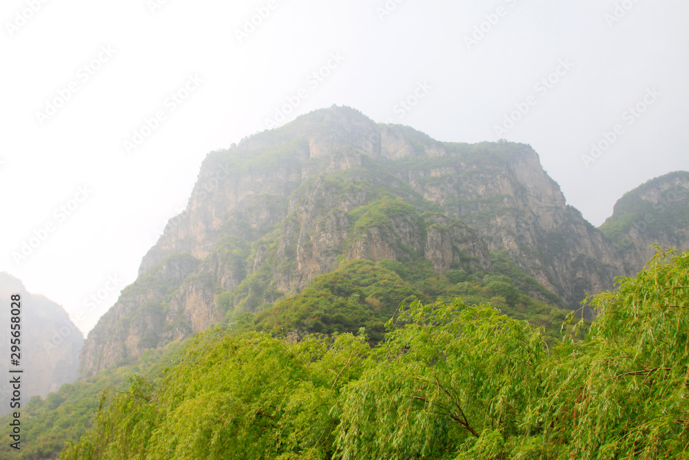 yuntai mountain natural scenery, jiaozuo city, China. yuntai mountain natural scenery, jiaozuo city, China.