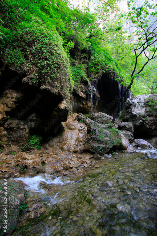 yuntai mountain natural scenery, jiaozuo city, China. yuntai mountain natural scenery, jiaozuo city, China.