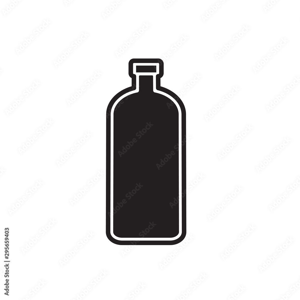 bottle icon vector trendy flat design bottle icon vector trendy flat design