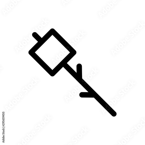 Marshmallow icon,vector illustration. Flat design style. vector marshmallow icon illustration isolated on White background, marshmallow icon Eps10. marshmallow icons graphic design vector symbols.