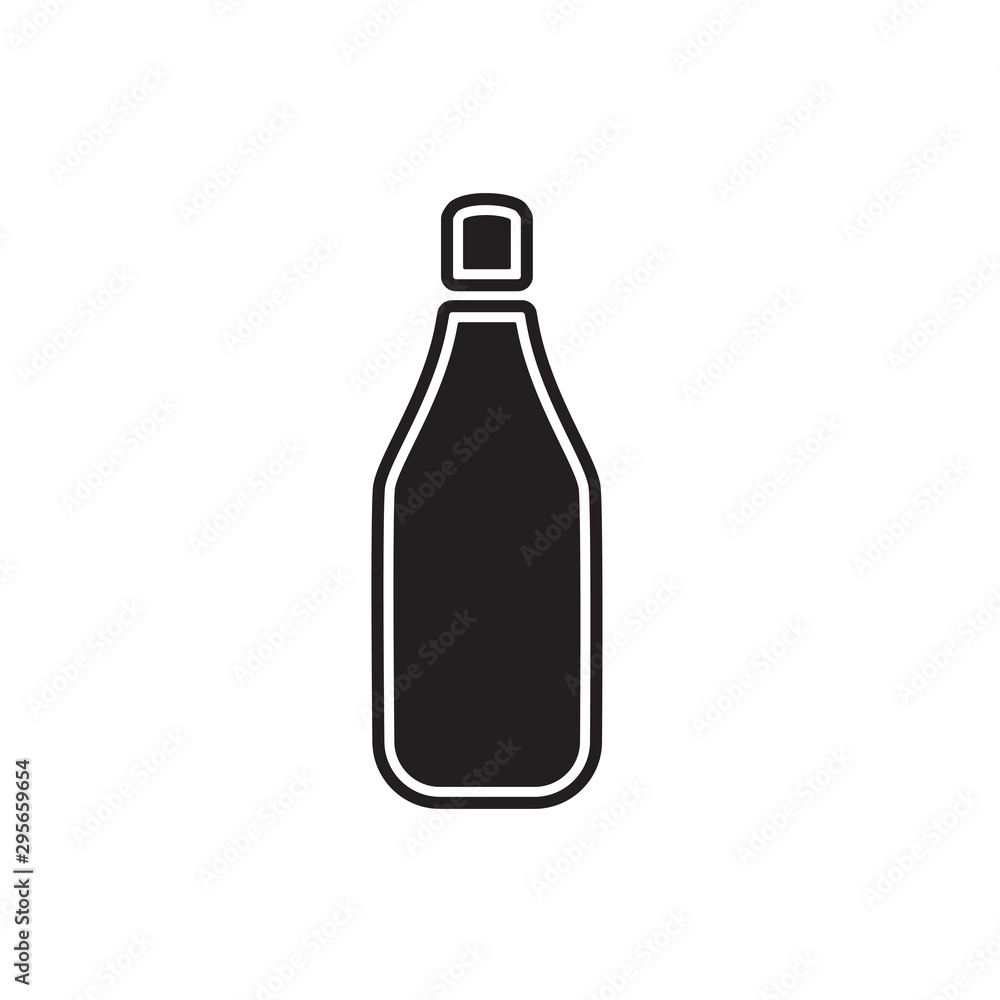 bottle icon vector trendy flat design bottle icon vector trendy flat design