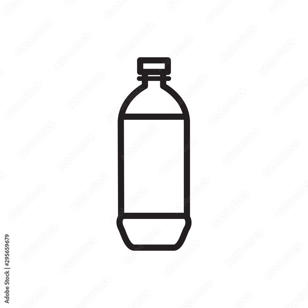 bottle icon vector trendy flat design bottle icon vector trendy flat design