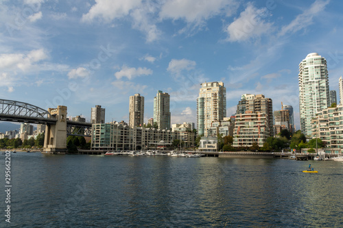 View of downtown Vancouver from Granville Island, Canada © Alexander