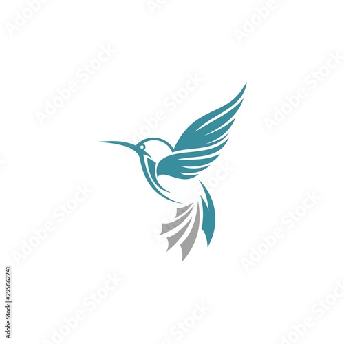 bird on white background