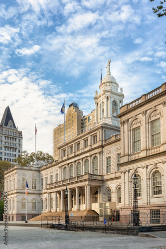 Fotografie, Obraz New York City Hall in Manhattan
