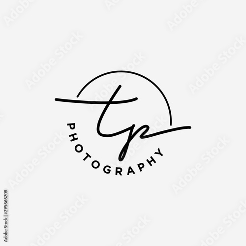 TP initials logo for photography and other business.