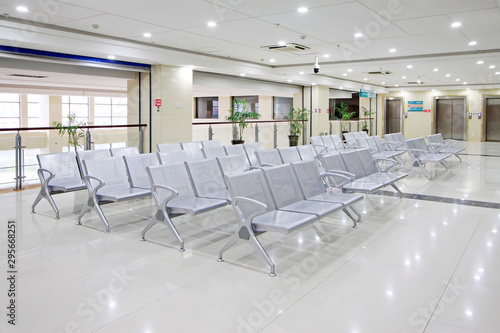 hospital waiting area chair