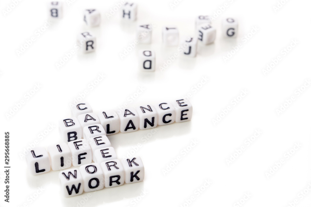 work life balance theme as a part of healthy lifestyle Stock Photo ...