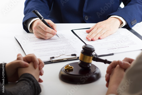 Bilde på lerret Divorce concept